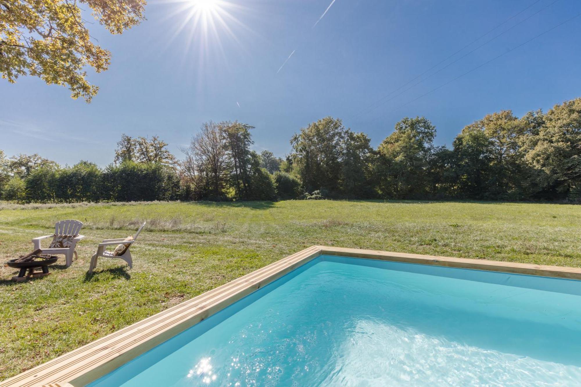 Villa Tiny House Avec Spa, Proche De Bordeaux Et De Saint-Emilion Castelviel Exterior foto