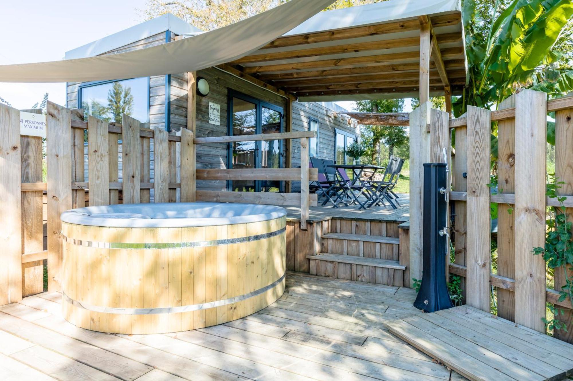 Villa Tiny House Avec Spa, Proche De Bordeaux Et De Saint-Emilion Castelviel Exterior foto