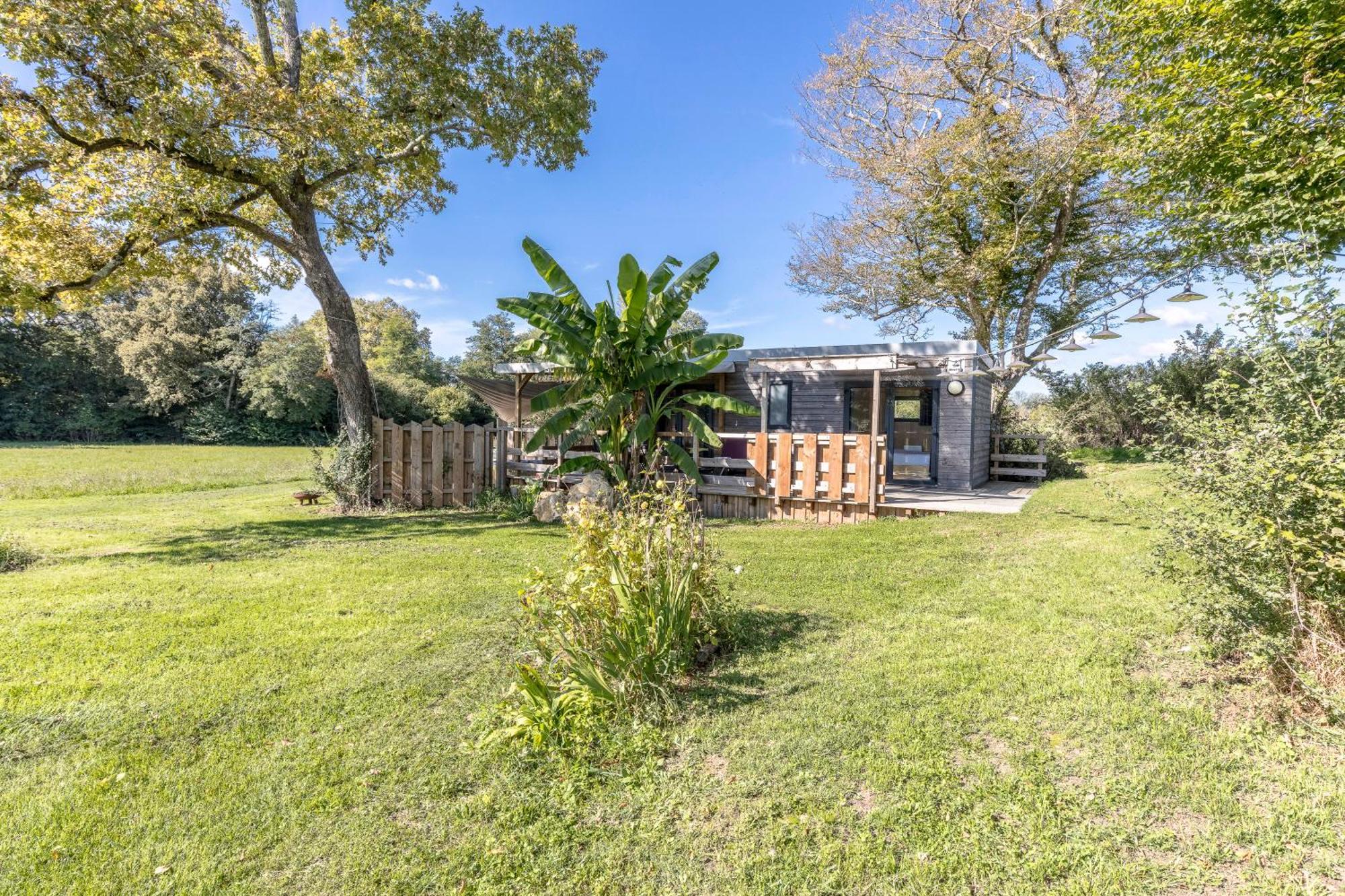 Villa Tiny House Avec Spa, Proche De Bordeaux Et De Saint-Emilion Castelviel Exterior foto